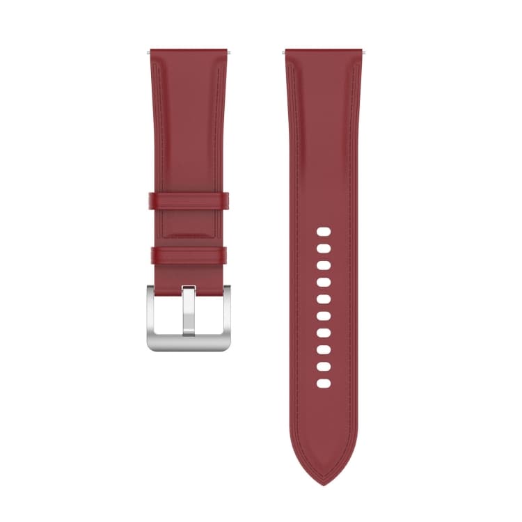 LEATHER Kožený řemínek pro Honor Watch ES červený