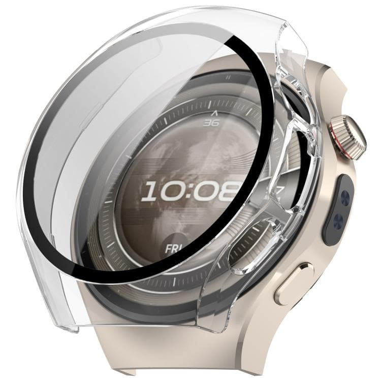 PC FULL COVER Plastový kryt se sklem pro Huawei Watch 5 46mm průhledný