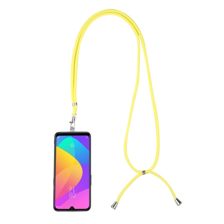 PROTEMIO ROPE Univerzální šňůrka na mobil pod kryt žlutá
