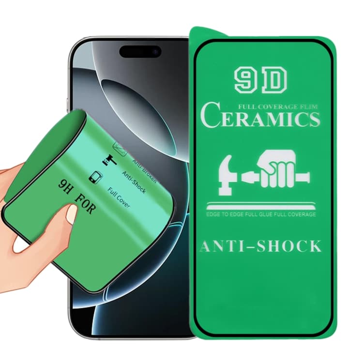 Keramické 3D Hybridní sklo pro Apple iPhone 16 Pro