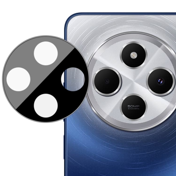 IMAK FULL COVER Sklo pro fotoaparát Xiaomi Redmi 14C / Poco C75 BLACK