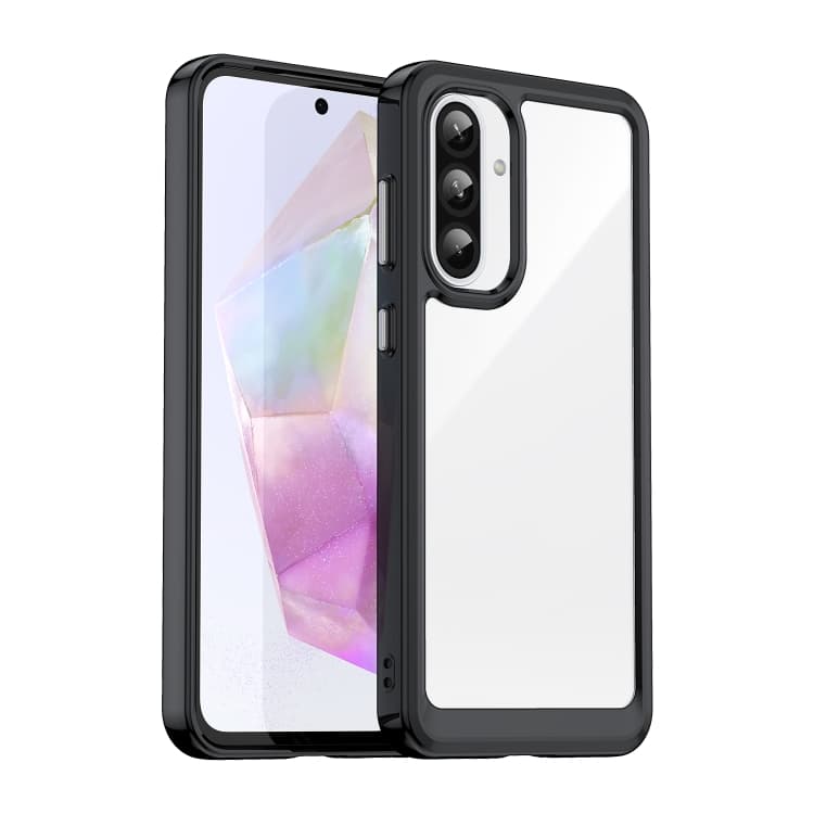 CRYSTAL Ochranný obal pro Samsung Galaxy A56 černý