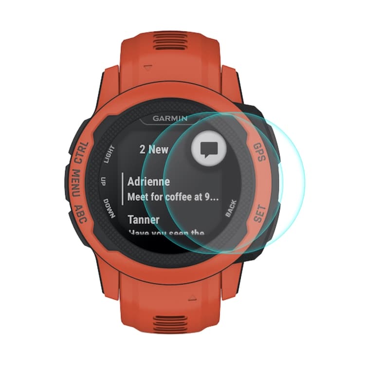 ENKAY 2x Ochranné sklo pro Garmin Instinct 2S