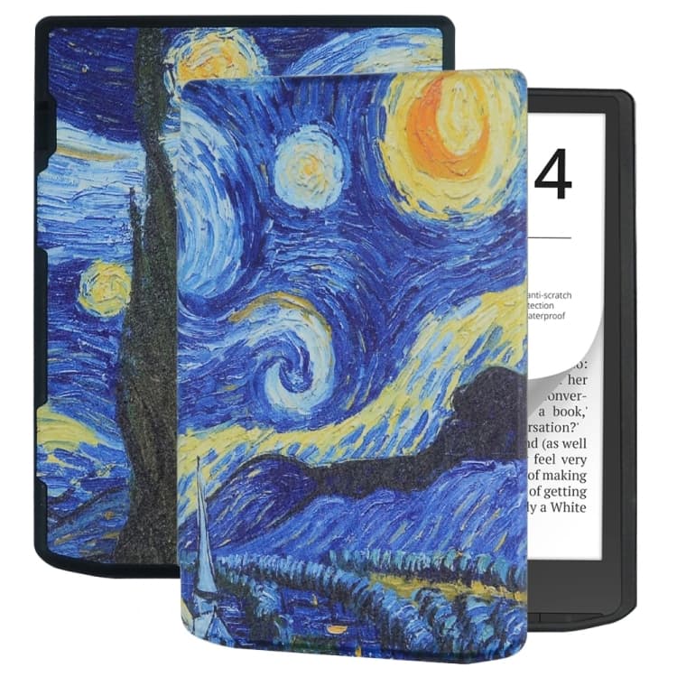 ART Zaklápěcí pouzdro pro Pocketbook InkPad 4 743G / InkPad Color 3 743K3 / InkPad Color 2 743 STARRY SKY