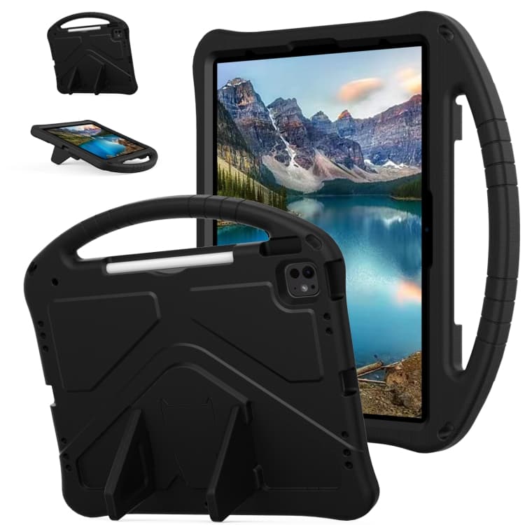KIDDO Dětský obal pro Apple iPad Pro 13 2024 / M5 2025 černý