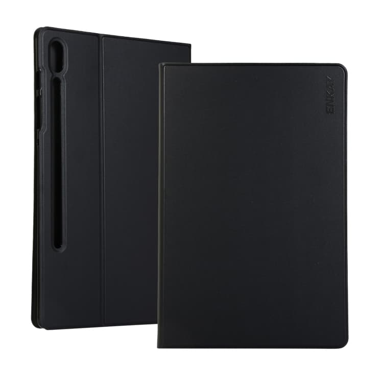 ENKAY LEATHER Zaklápěcí obal pro Samsung Galaxy Tab S6 (T860 / T865) černý