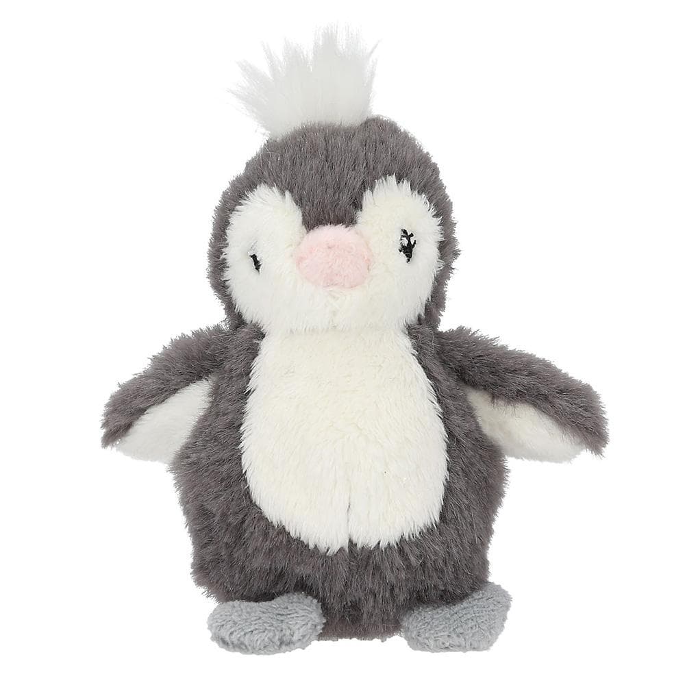 Plyšový tučňák s karabinkou Princess Mimi, darkgrey