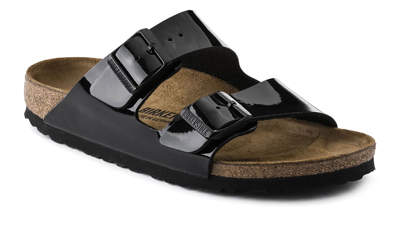 Birkenstock Arizona BF Patent Black Regular Fit Ženy - Sandály Birkenstock - Černá - 1005291-2.5 - Size: 2.5
