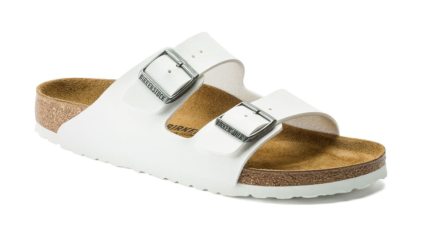 Birkenstock Arizona Birko-Flor Regular Fit White 552681 Ženy - Sandály Birkenstock - Bílá - 0552681-3.5 - Size: 3.5