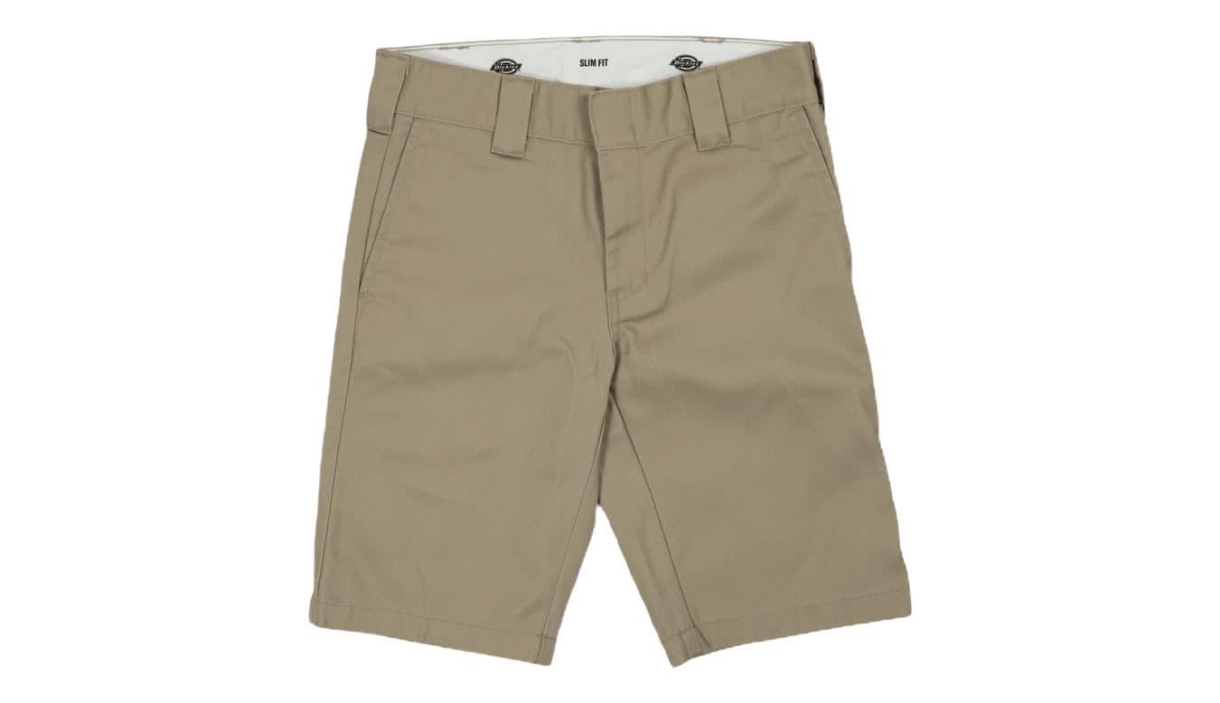 Dickies Slim Fit Short Rec Khaki Muži - Šortky Dickies - Světle hnědá - DK0A4XNFKHK-30 - Size: 30