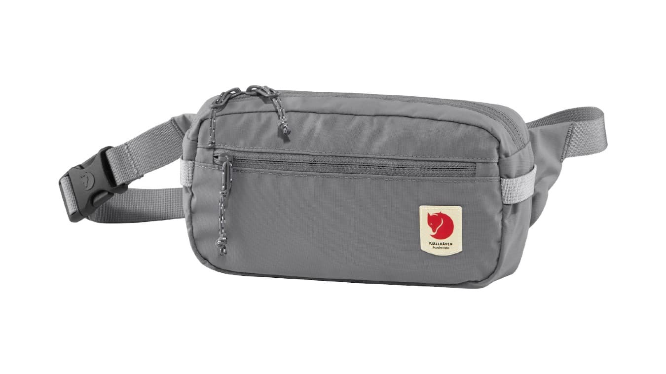 Fjällräven High Coast Hip Pack Grey Unisex - Batohy a tašky Fjällräven - Šedá - F23223-016-One-size - Size: One size