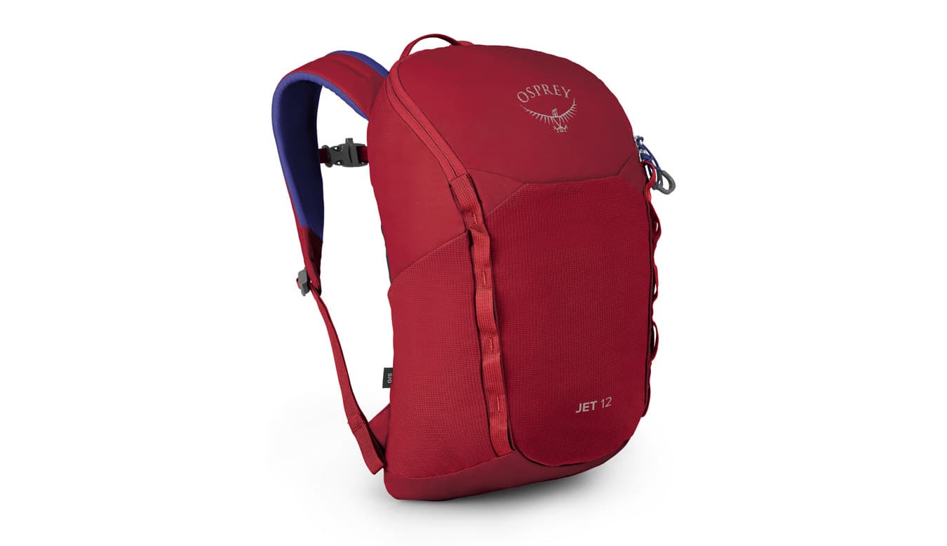 Osprey Jet 12 II Cosmic Red Ženy,Děti - Batohy a tašky Osprey - Červená - 10001919OSP-One-size - Size: One size