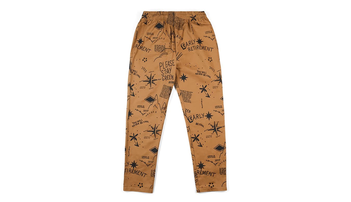 The Dudes Trail Blazer Muži - Kalhoty The Dudes - Hnědá - 1001637-Spring23-XL - Size: XL