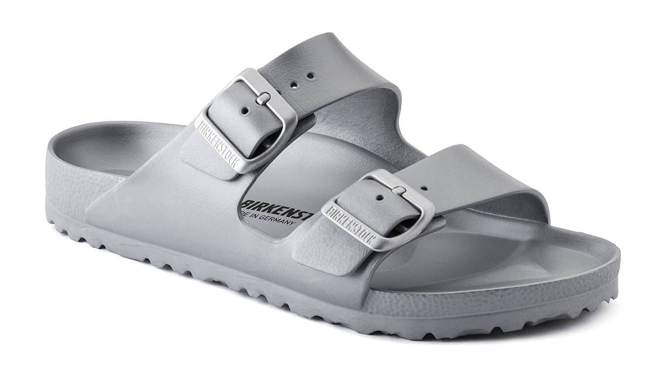 Birkenstock Arizona EVA Silver Regular Fit Unisex - Sandály Birkenstock - Silver - 1003490-11 - Size: 11.5