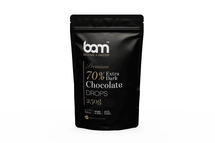 70% extra hořká čokoláda, 250 g