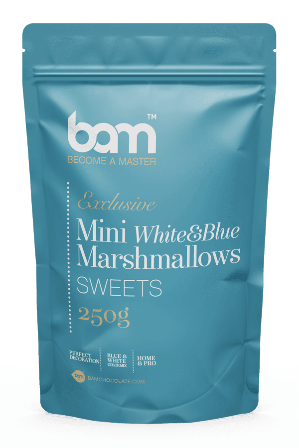 Bílé&Modré Mini marshmallows, 250 g