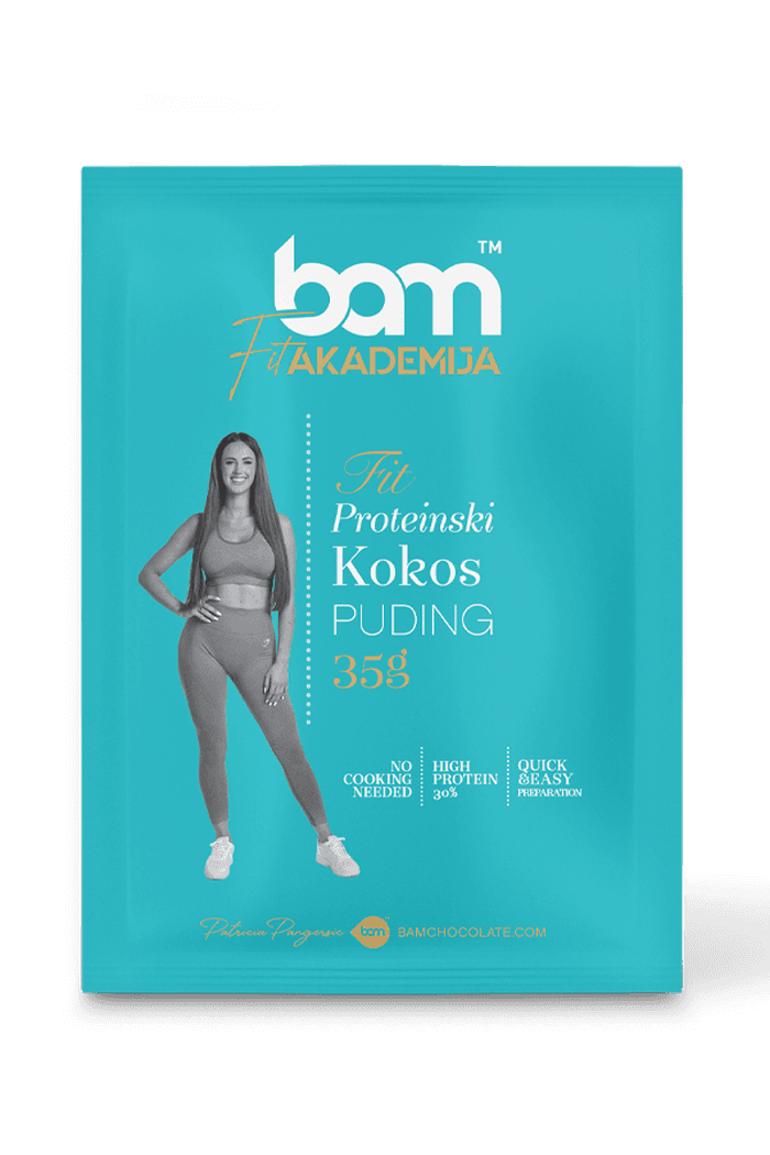 Proteinový pudink Kokosový, se sladidlem