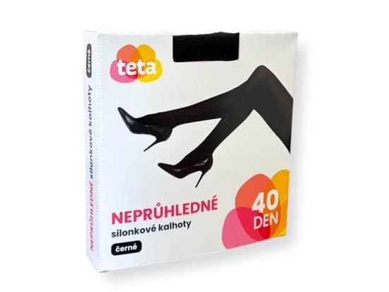 TETA silonkové kalhoty neprůhledné 176/116