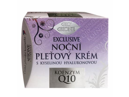 Bione EXCLUSIVE BIO noční pleťový krém Q10 51 ml
