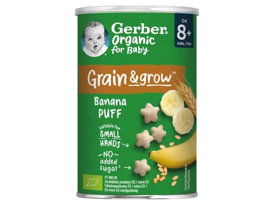 GERBER Organic BIO křupky banánové 35 g