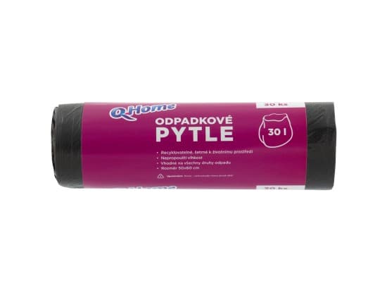 Q-Home Odpadkové pytle 30l 30ks