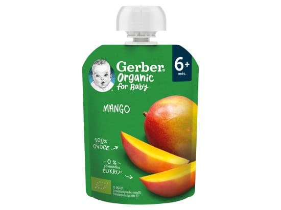 GERBER Organic BIO kapsička mango 90 g