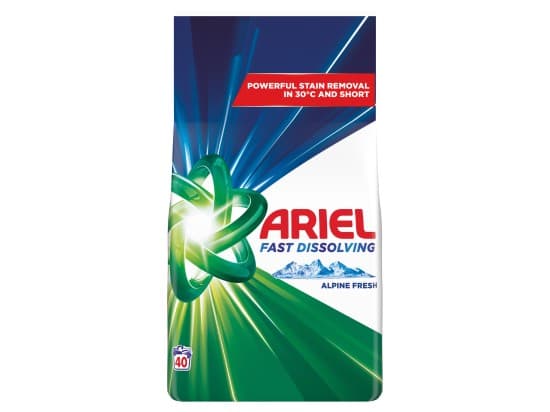 Ariel Alpine Fresh prací prášek 40 PD