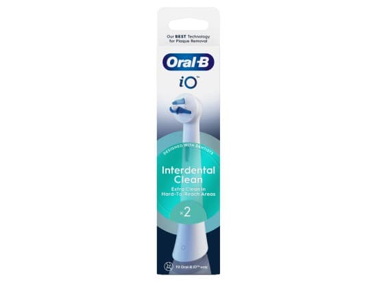 Oral-B iO Interdental Clean kulaté kartáčkové hlavy 2 ks