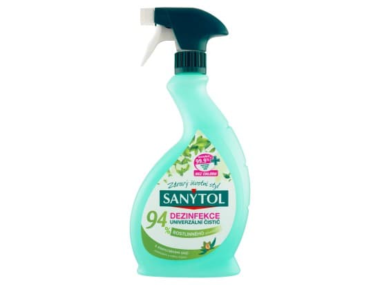 Sanytol Dezinfekce univerzální čistič s esenciálními oleji eukalyptem a mátou origins 500 ml