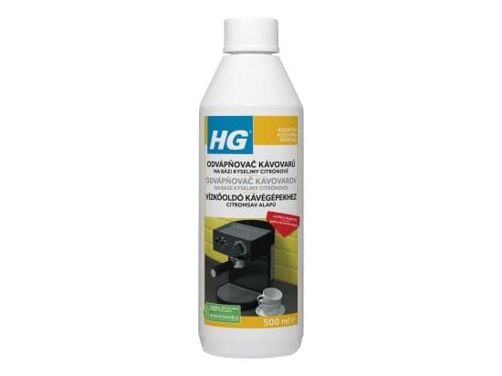 HG Odstraňovač vodního kamene pro espresso a kávovary 500 ml