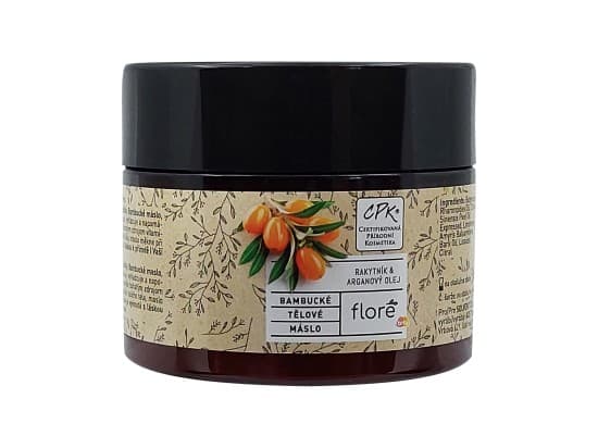 Floré bambucké tělové máslo rakytník & arganový olej 150 ml