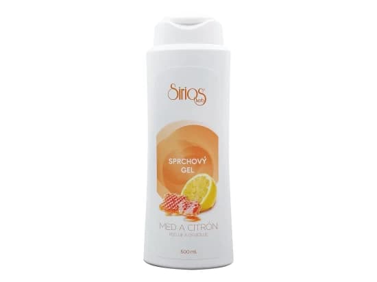 Sirios Herb Sprchový gel Med a citrón 500ml