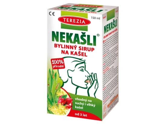 NEKAŠLI 100% přírodní bylinný sirup 150ml