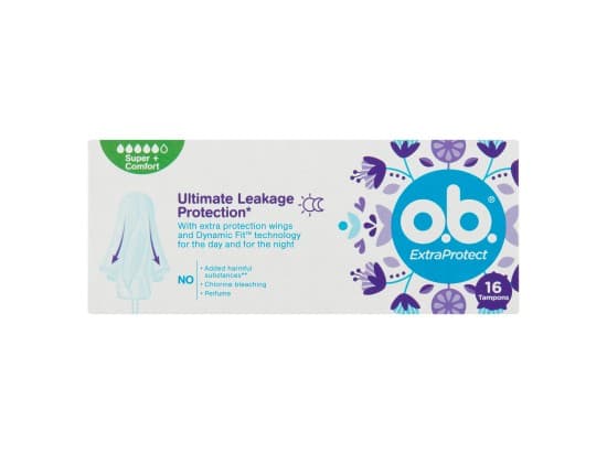 O.B. ExtraProtect Super + Comfort Tampony 16 ks