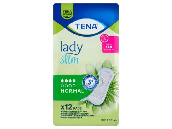 Tena Lady Slim Normal Inkotinenční vložky 12 ks
