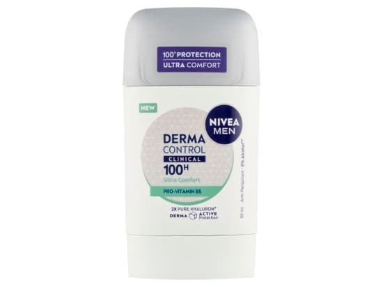 Nivea Men Derma Control Clinical tuhý antiperspirant 50 ml