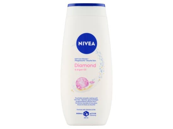 Nivea Diamond & Argan Oil pečující sprchový gel 250 ml