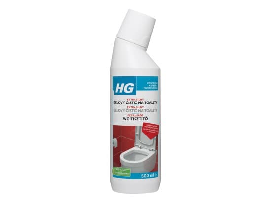 HG Extra silný čistič na toalety 500 ml