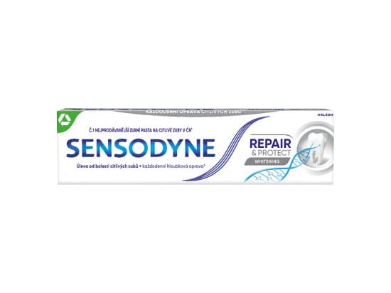 Sensodyne Repair & Protect Whitening zubní pasta s fluoridem 75 ml