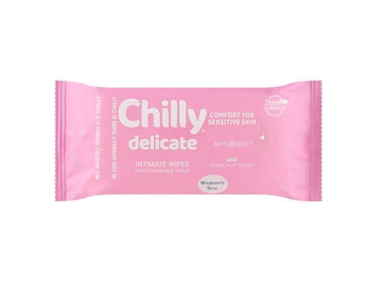 Chilly Delicate intimní ubrousky jemná péče 12 ks