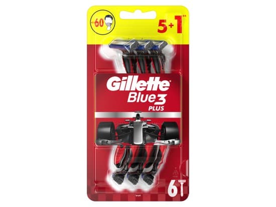Gillette Blue3 Plus Comfort jednorázové holicí strojky pro muže, 6 + 2 ks