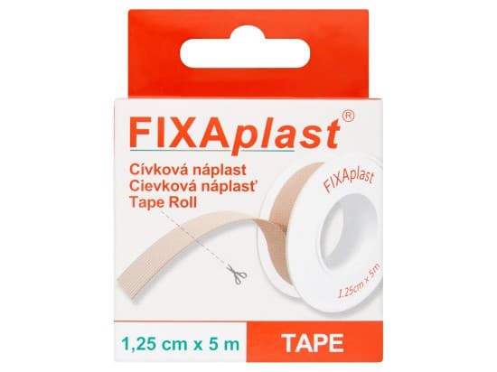 Fixaplast Cívková náplast 1,25cmx5m