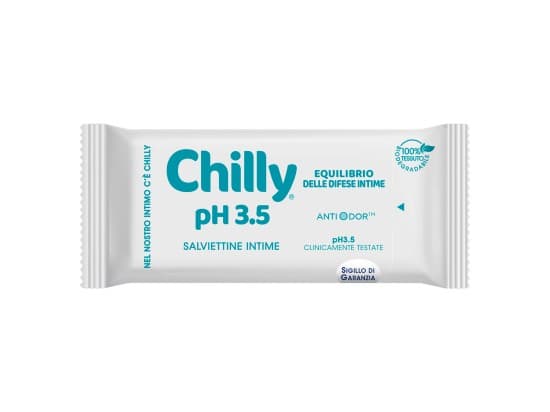 Chilly pH 3,5 intimní ubrousky 12 ks