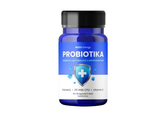 MOVit Probiotika - komplex 30+10 kapslí