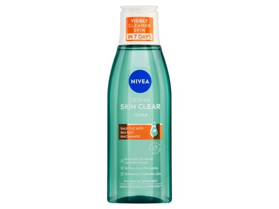Nivea Derma Skin Clear Čisticí pleťová voda 200ml