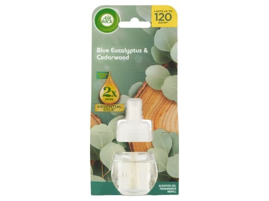 Air Wick Tekutá náplň do elektrického přístroje eukalyptus a cedrové dřevo 19ml