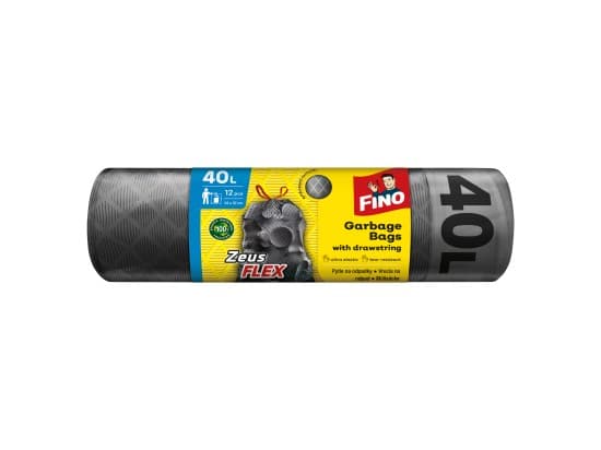 Fino Zeus Flex pytle na odpadky 40l 12 ks