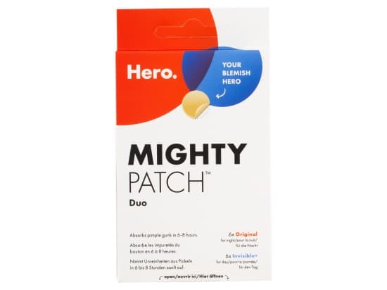 Hero Mighty Patch Duo hydrokoloidní náplasti 12 mm 12 ks