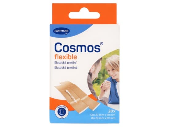 Hartmann Cosmos Flexible elastické textilní náplasti 20 ks