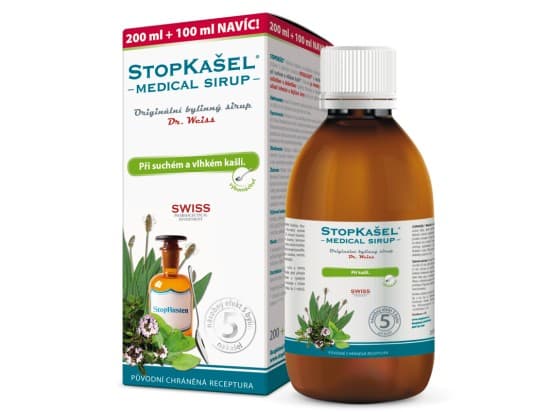 STOPKAŠEL Medical sirup 200+100ml NAVÍC